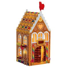 Сборная модель Клеvер фонарик-домик Пряничный (АБ 42-566) Клевер