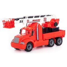 Пожарный автомобиль Wader Майк (в сетке) (58553), красный