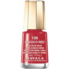 Лак Mavala Nail Color Cream, 5 мл, 156 Rococo Red