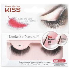 Kiss накладные ресницы Looks so Natural Hot черный