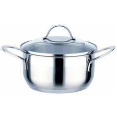 Кастрюля TimA Изящная, 2.5 л, серебристый