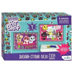 Набор пазлов Origami Littlest Pet Shop Город зверей (04421)