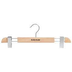 Вешалка Attribute Для брюк и юбок с клипсами Classic бежевый