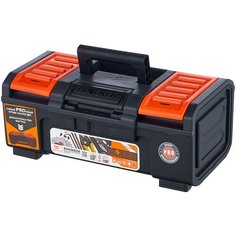 Ящик с органайзером BLOCKER Boombox BR3940 38.8x21.5x16 см 16 черный/оранжевый