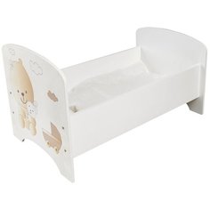 PAREMO Кроватка для кукол Крошка Би (PFD120-01) белый