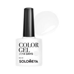 Гель-лак для ногтей Solomeya Color Gel, 8.5 мл, Super White/Супер белый 125