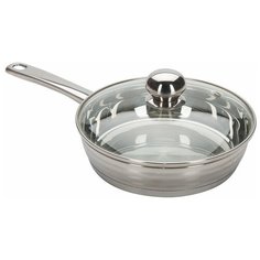 Сковорода REGENT inox Luna vitro 93-Lv06, 20 см, с крышкой, стальной
