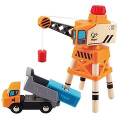 Набор техники Hape E3715, оранжевый/серый