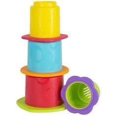 Набор для ванной Playgro Стакананчики (0187253) разноцветный