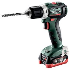 Аккумуляторная дрель-шуруповерт Metabo PowerMaxx BS 12 BL 4.0Ач х2 LiHD кейс