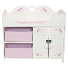 PAREMO Кроватка-шкаф для кукол Розали Мини (PRT320-04M) пастель
