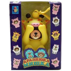 Интерактивная игрушка "Мишка-дразнюка. Костюм жирафа" 1 Toy