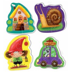 Мягкие пазлы "Baby puzzle. Картинки" Vladi Toys