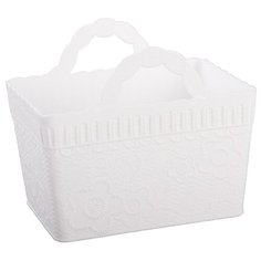 Корзина "Флоран", белая, 1,5 л Alternativa