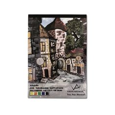 Альбом для рисования маркерами Vista-artista (белая бумага), А3, 40 листов, арт. SDM-01