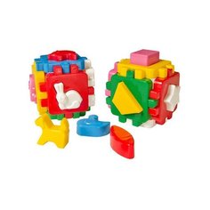 Набор из двух кубиков-сортеров "Веселая компания" ТехноК