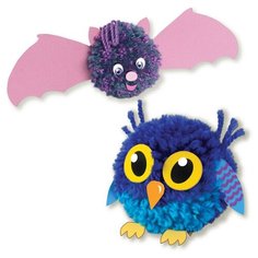 Набор для детского творчества "Два пушистика. Сова и Летучая мышь" Клевер