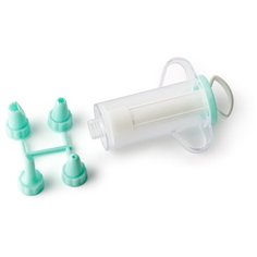 Кулинарный шприц с 4 насадками APOLLO "Dolce" голубой