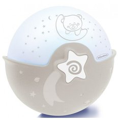 Ночник-проектор (серо-бежевый) Infantino