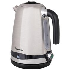 Чайник Hottek Ht-960-016, max 2200 Вт, 1.7л, нержавеющая сталь, серебристый (960-016)