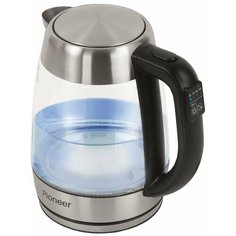 Электрический чайник Pioneer KE810G, объем 1,7 л, контроллер STRIX, светодиодная подсветка, 2200 Вт