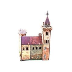 Игровой набор из картона "Рыцарский замок" Умная Бумага