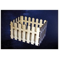 Заготовка из дерева "Ящик №2. Заборчик", средний Созвездие