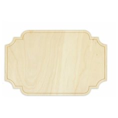 Заготовка для декорирования Mr. Carving "Панно с обводкой", 25x16 см, арт. ВД-724