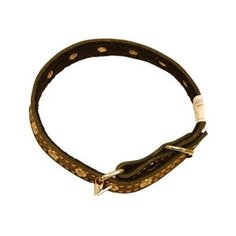 Ошейник для щенков №20, кожаный Зоотехнология М