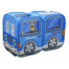 Палатка игровая Наша Игрушка Полицейская машина, 128*68*85 см, сумка на молнии