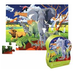 Пазл "Дикое сафари", 36 деталей Crocodile Creek