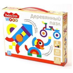 Пазл деревянный Десятое королевство серия Baby Toys 40 элементов