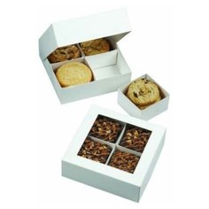 Коробка подарочная квадратная с окошком, 3 штуки Wilton