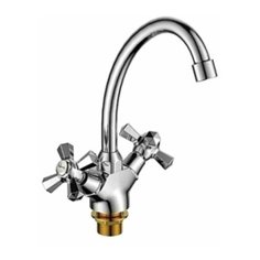 Смеситель LEDEME L4990 для кухни с гайкой