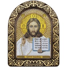 Набор для вышивания бисером Нова Слобода "Христос Спаситель", арт. СН5001, 13,5x17 см Nova Sloboda