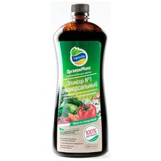 Удобрение "Органик Микс" Эликсир №1 универсальный 900мл Organic Mix