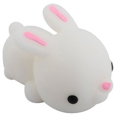 Игрушка-мялка Эврика Заяц 1 белый