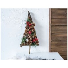 Дизайнерская настольная елка ЛЕСНАЯ РОМАНТИКА, 56 см, Hogewoning 261366-061