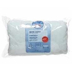 Покрывало СНЕЖНЫЙ КОВЁР, белое с радужным глиттером, 250х100 см, Kaemingk 470215