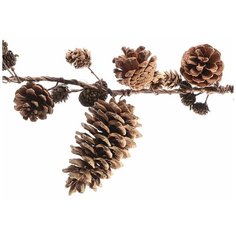 Гирлянда ШИШКИ БОЛЬШИЕ И МАЛЕНЬКИЕ, 130 см, Kaemingk 724764