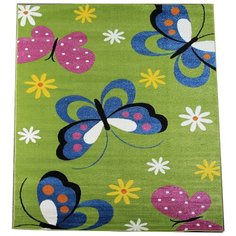 КОВЕР ФРИЗЕ "CRYSTAL" 1,2*1,8 М 772 GREEN (1) "МЕРИНОС" Merinos