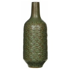 Ваза-бутыль ВЭРД, керамика, 23х9 см, Edelman 1006513