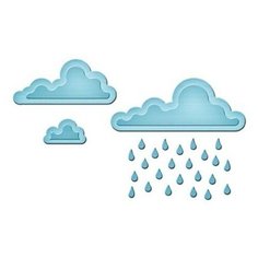 Набор ножей "Дождливый день" Spellbinders