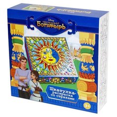 Набор для творчества "Шкатулка со стразами. Последний богатырь. Солнце и Луна" Десятое королевство