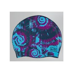 Шапочка для плавания Speedo "Flipturns Reversible Silicone Cap", синий/голубой