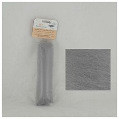 Волокно для валяния "Семёновская пряжа" (шерсть), цвет: 0007 светло-серый, 100 г