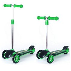 Самокат "Midi Orion", цвет: зелёный RT