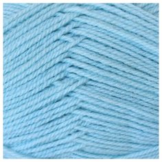 Пряжа из Троицка Подмосковная (50%шерсть, 50%акрил) (0276 бледно-голубой) 10 шт Троицкая камвольная фабрика