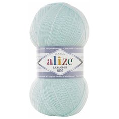 Пряжа ALIZE Lanagold 800 100гр.,800м (49%шерсть, 51%акрил) (522 мята) 5 шт