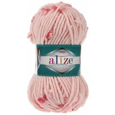 Пряжа ALIZE Superlana Maxi Flower 100гр. 80м. (25%шерсть, 70%акрил, 5%п/а) (5820) 5 шт